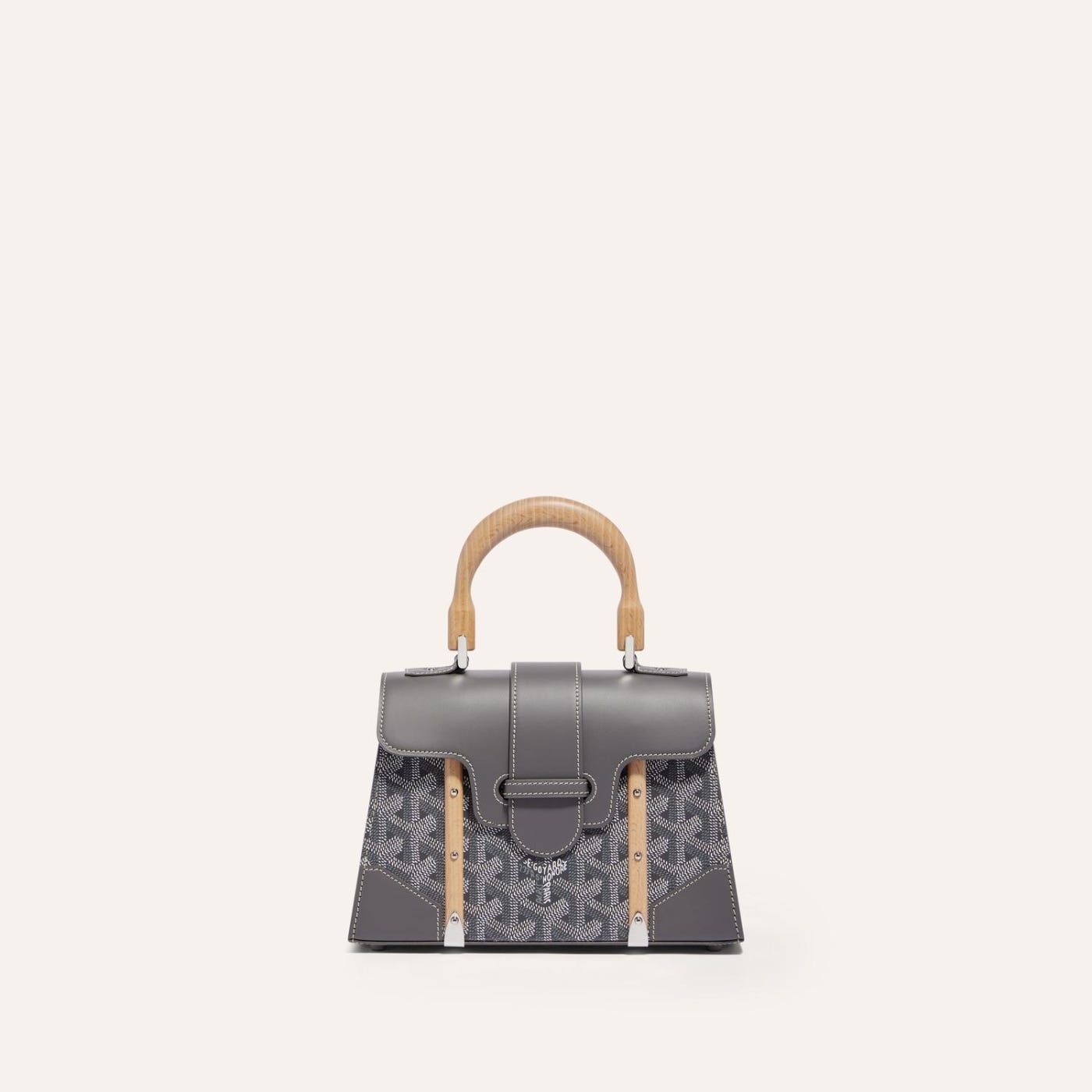 Goyard Saigon Structured Mini Bag Grey - Image 2